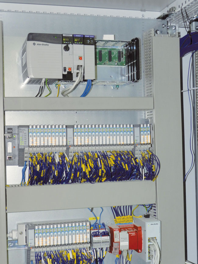 Nový riadiaci systém pre linku Guerin - PLC Allen-Bradley ControLogix od Rockwell Automation